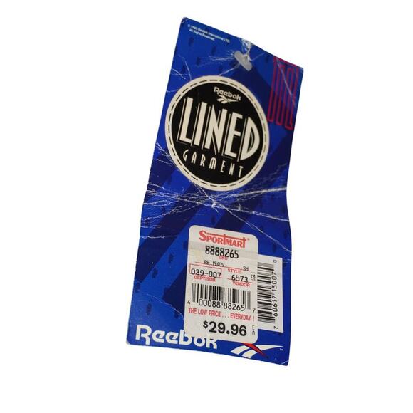 Vintage Deadstock Reebok Nylon Track Pants – Size Medium – Lined – NWT - Picture 3 of 12